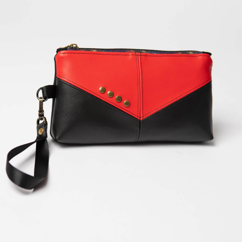 Star Trek inspired Harlequin Pouch (Ready to Ship)