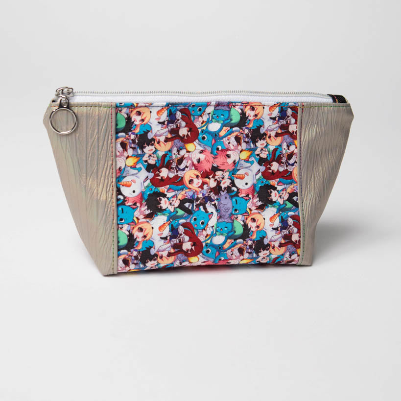 "Silver Fairy Tail" Peek-A-Boo Pouch (Ready to Ship)