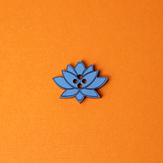 Lotus Flower Button