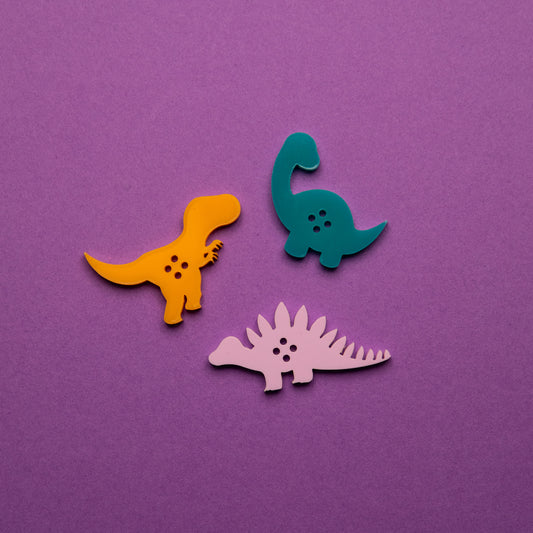 Dinosaur Button