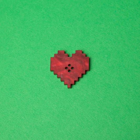 Pixel Heart Button