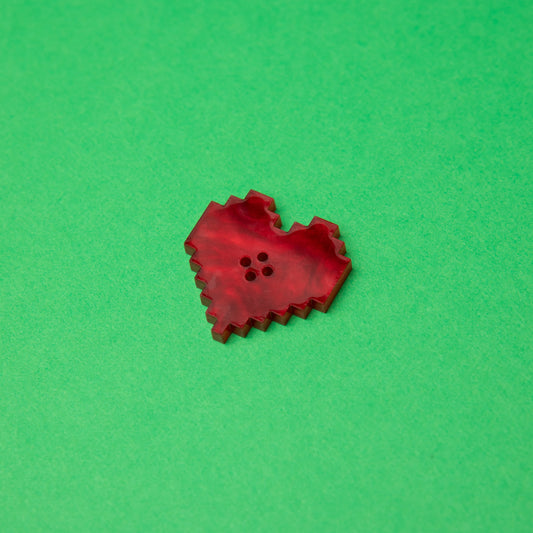 Pixel Heart Button