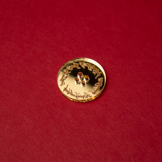 Enchanted Gold Ring Button