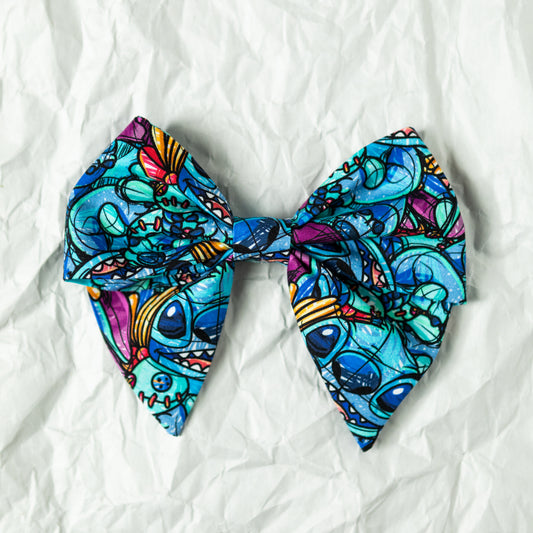"Alien" Hair Bow (Made to Order)