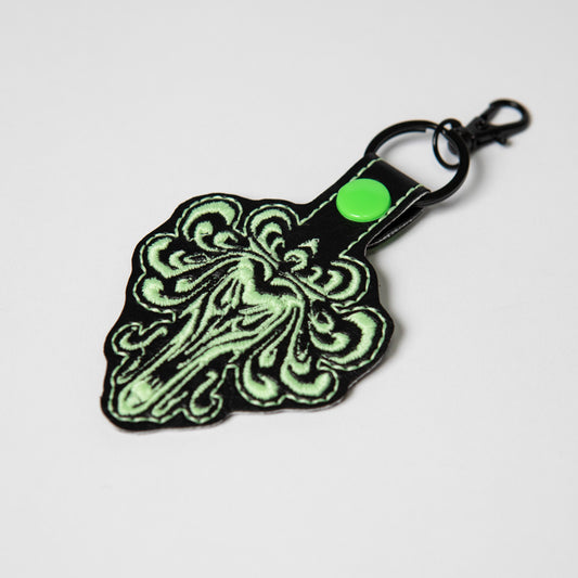 "Haunted House" Keychain (Made to Order)